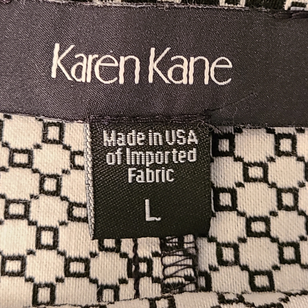 Karen Kane size L black top - Picture 8 of 9